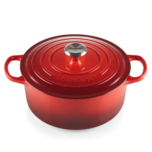 LE CREUSET Panela de Ferro Signature Vermelha 20CM
