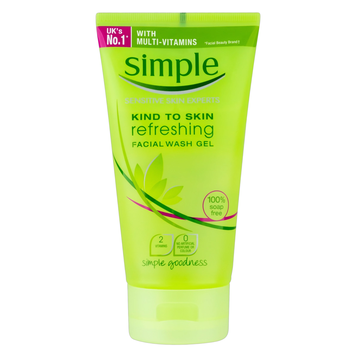 Sabonete Refrescante Facial Simple Kind To Skin Bisnaga 153g