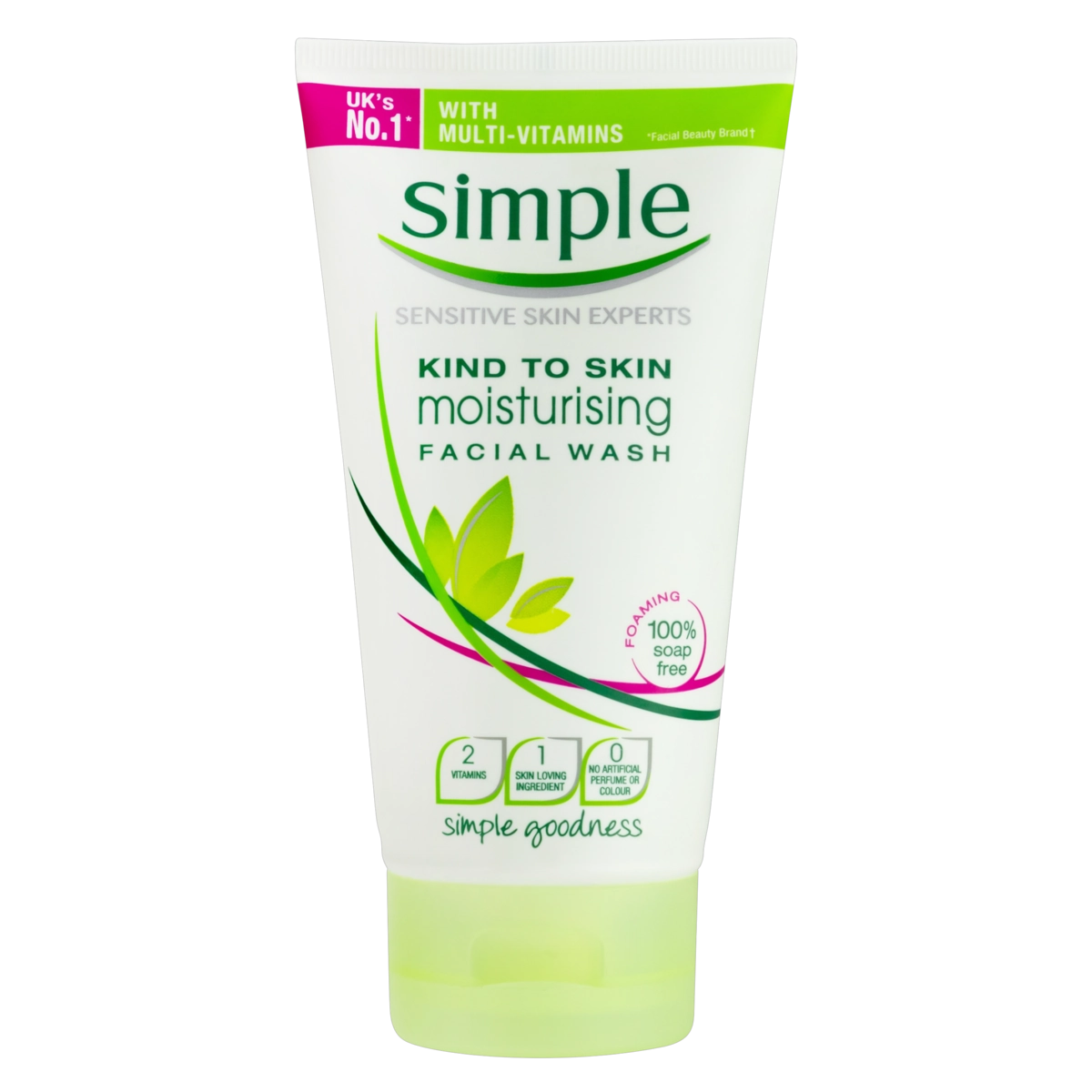Sabonete Hidratante Facial Simple Kind To Skin Bisnaga 150ml