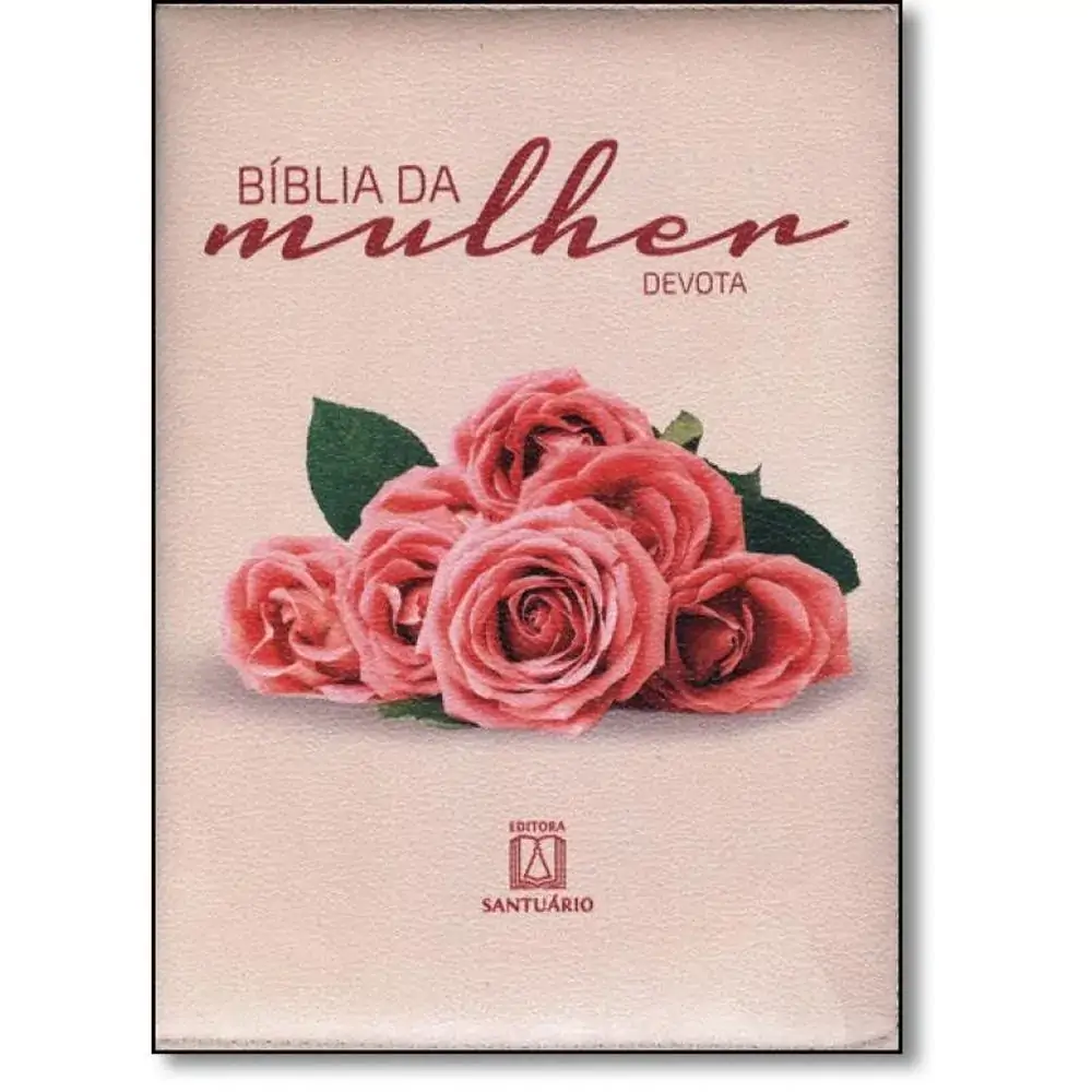 Biblia Da Mulher Devota Media Ziper Luxo Capa Bege