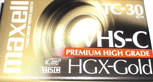 Fita Maxell Video Tc 30