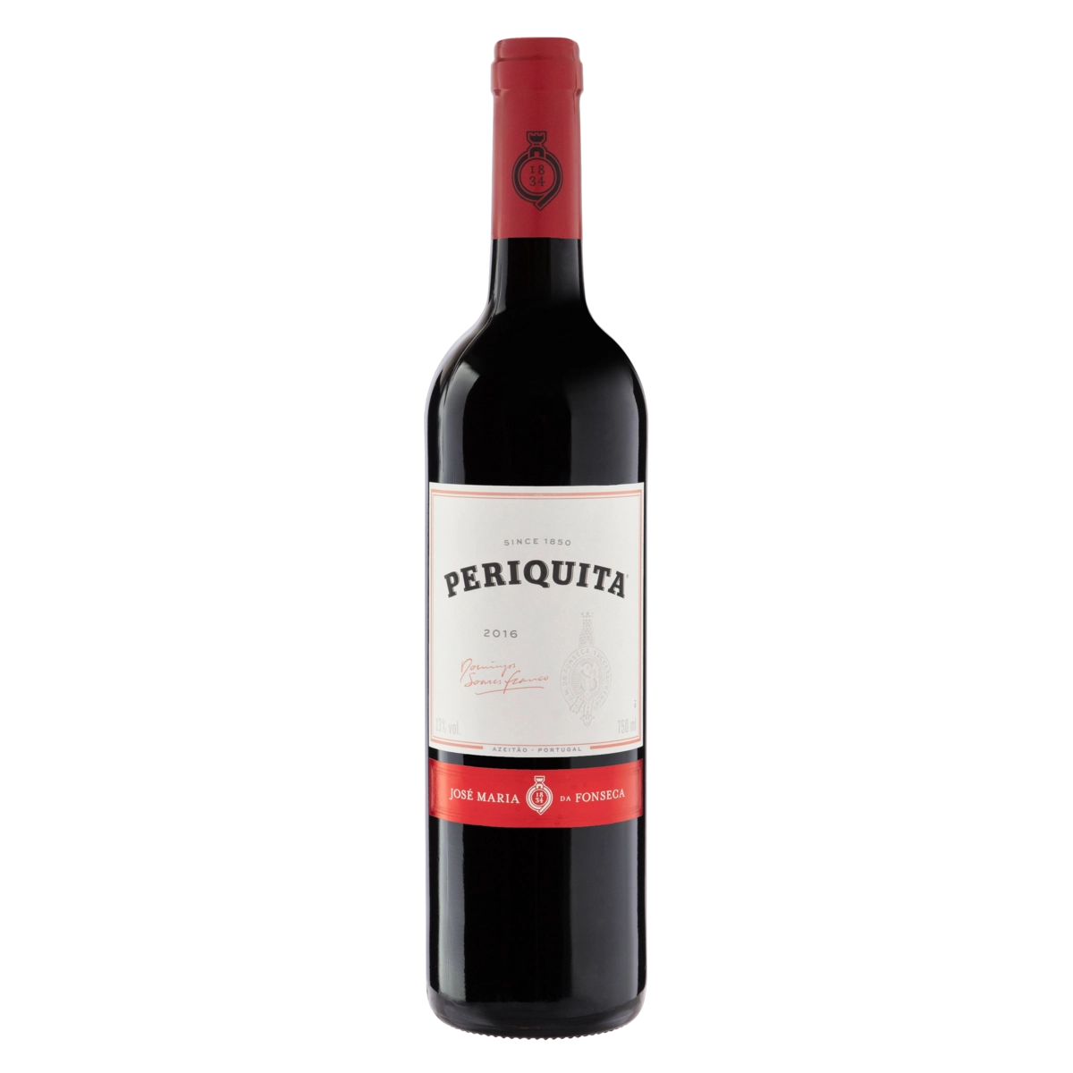 Vinho Português Tinto Meio Seco Periquita Aragonez Castelão Trincadeira Península De Setúbal Garrafa