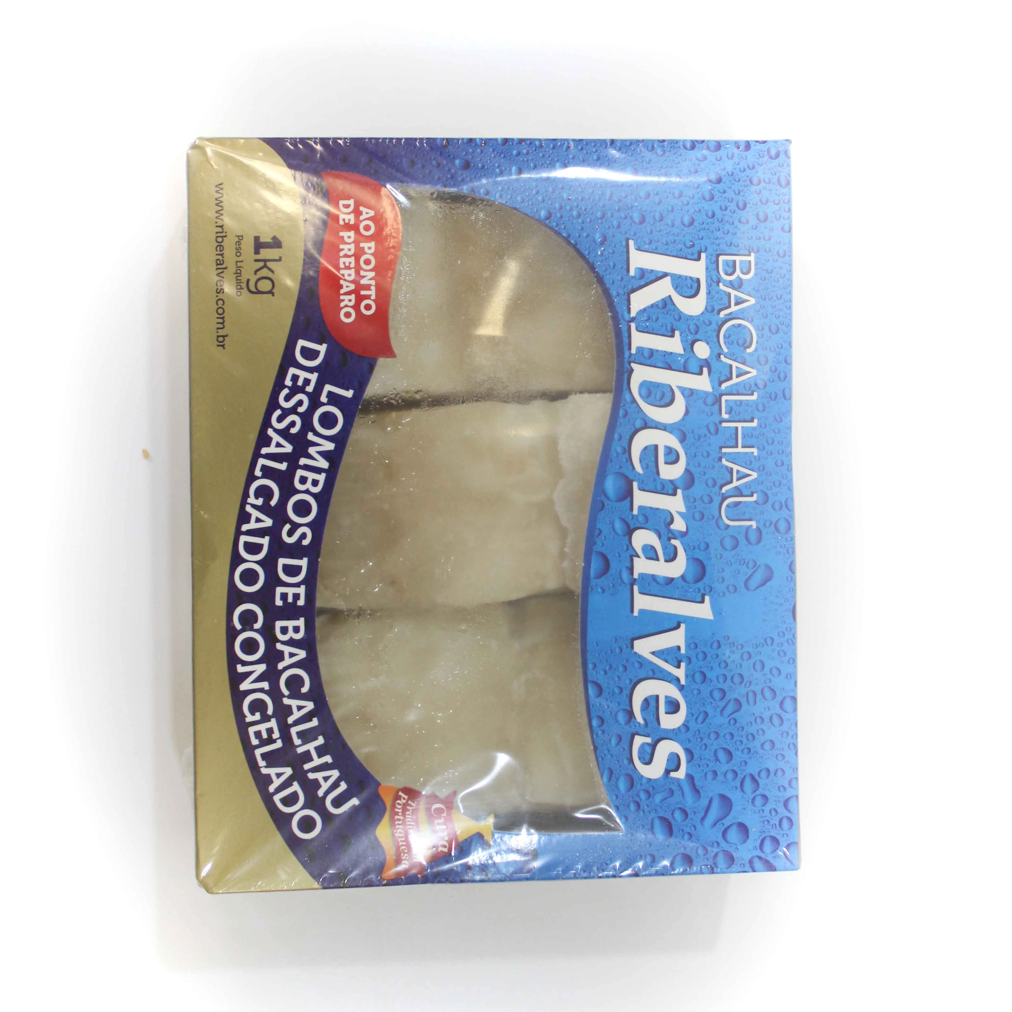 Bacalhau Riberalves 1kg Macrocephalus