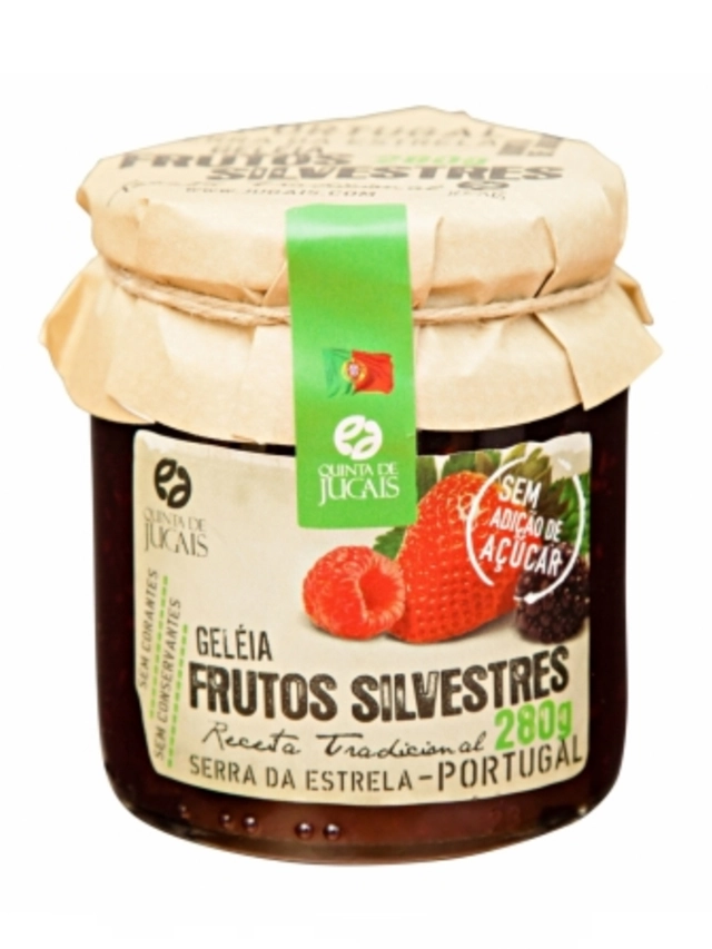 Geleia Quinta De Jugais S/acucar 280g F.silvestres