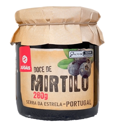 Gel Mirtilo Quinta Jugais 280g