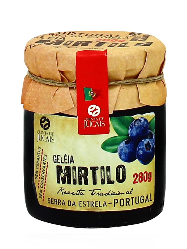 Geleia Serra Da Estrela 280g Mirtilo Sem Açucar