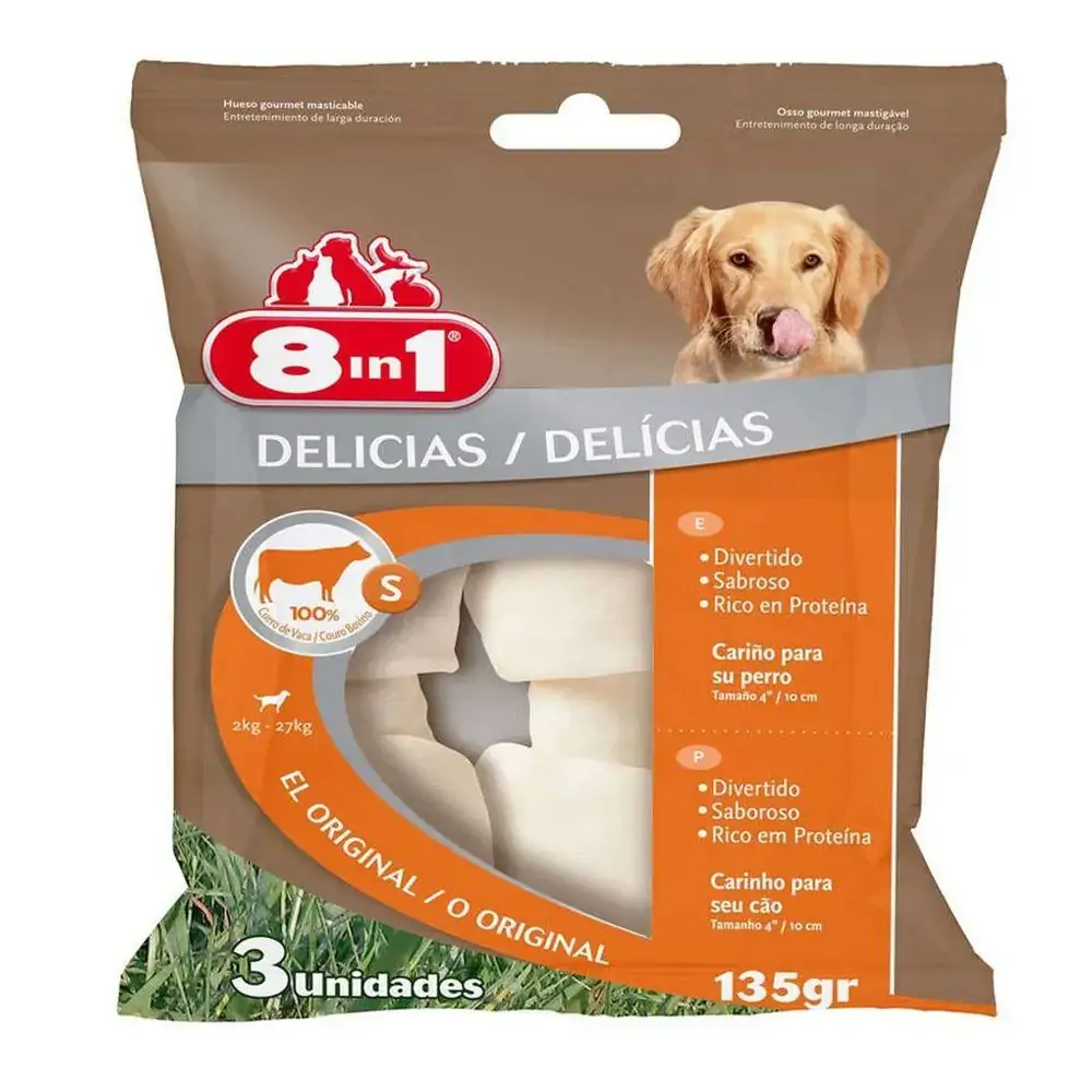Petisco Osso Natural Pequeno Roll 110g