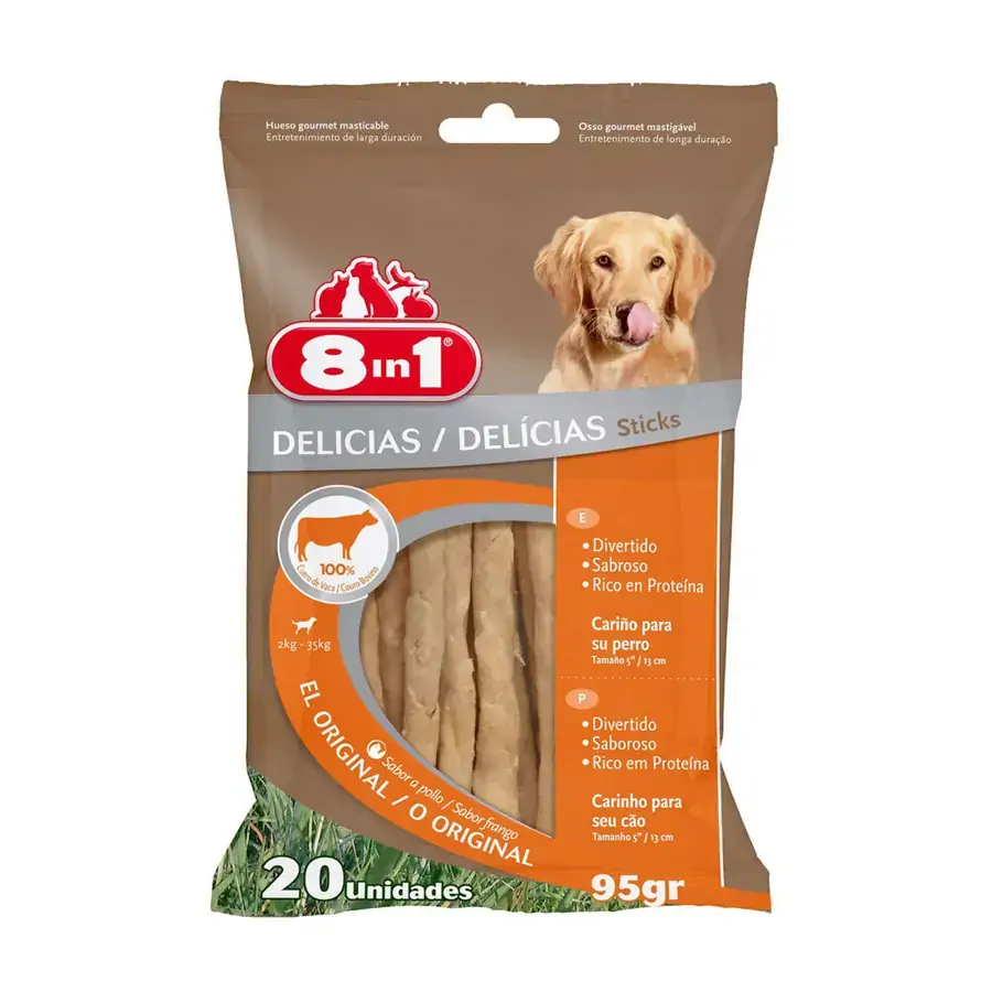 Osso Pet 8 In 1 Frango C/20uni