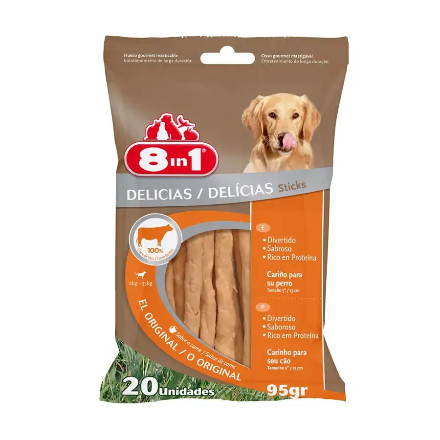 Petisco Sticks Carne 95g