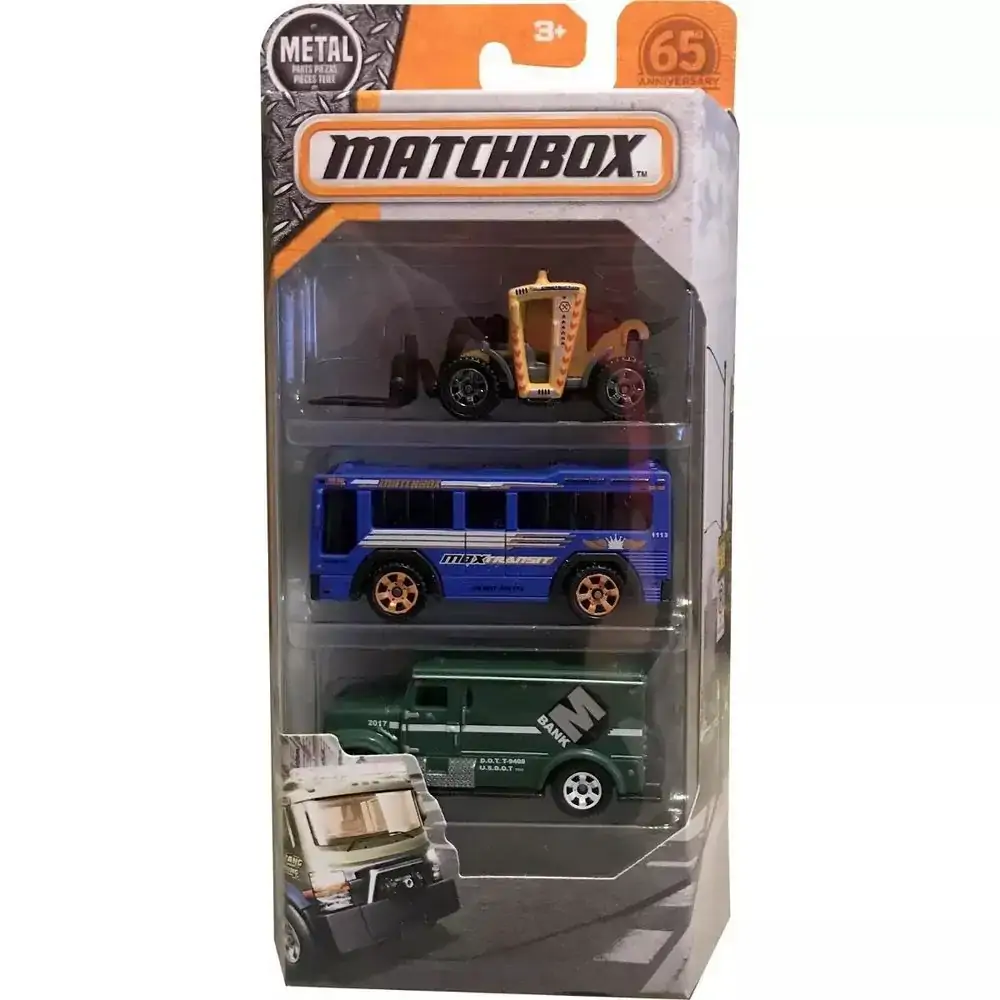 Brinquedo Matchbox Carros C/3