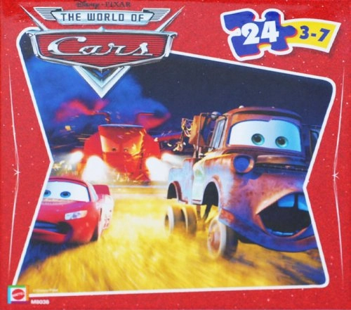 Brinq.barao Cars Quebra Cabeca 24pcs Sor