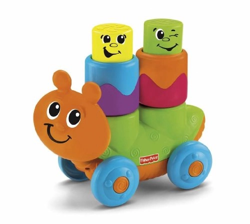 Fisher Price Stack N Surprise Blocks Blockity Pop Caterpillar