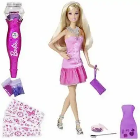 Boneca Barbie Estilista Glitter T7436