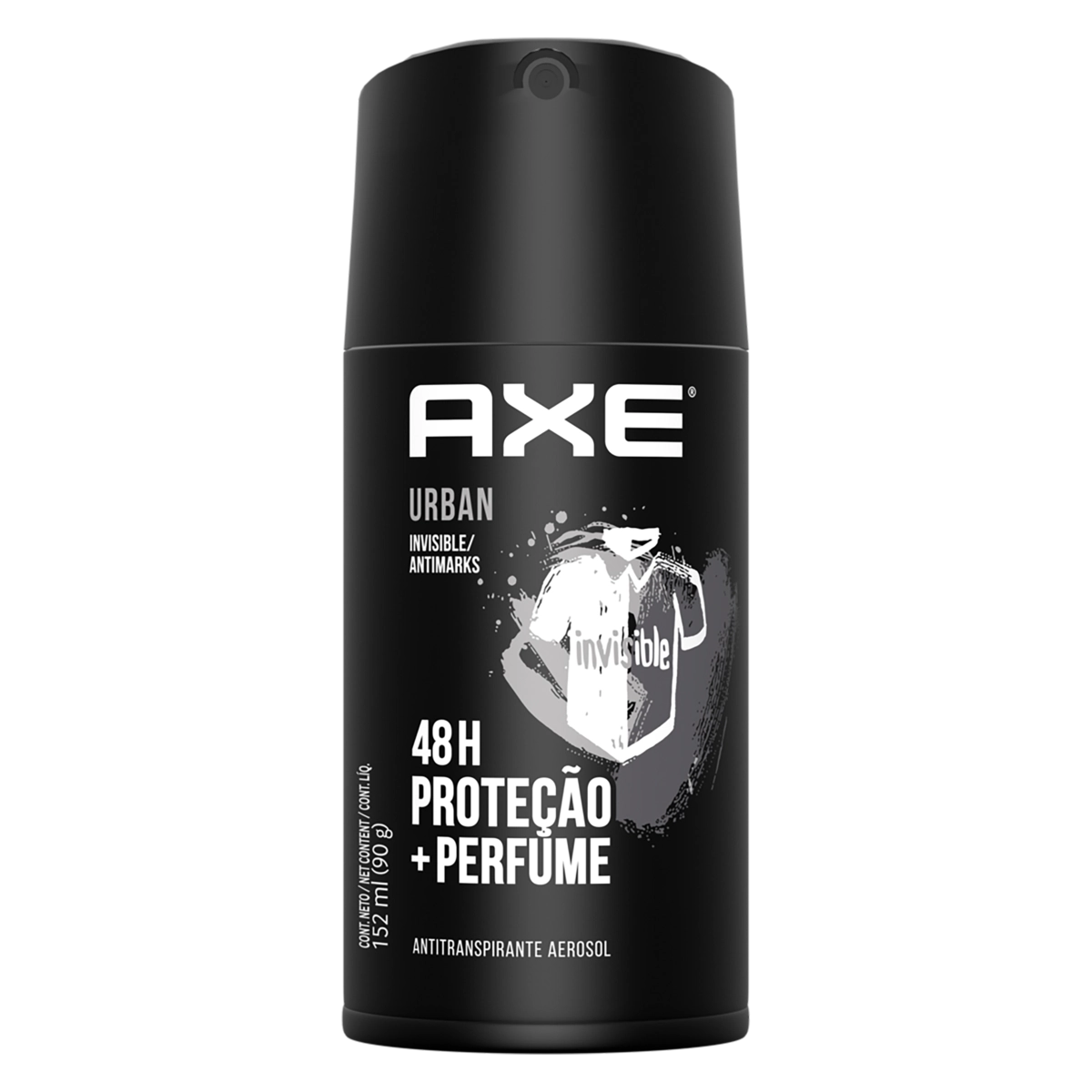 Antitranspirante Aerossol Invisible Urban Axe 152ml Spray
