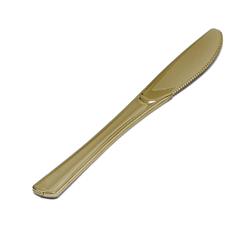 Faca Ref Linha Gold Prem C/8 Aa006 Silver Plastic