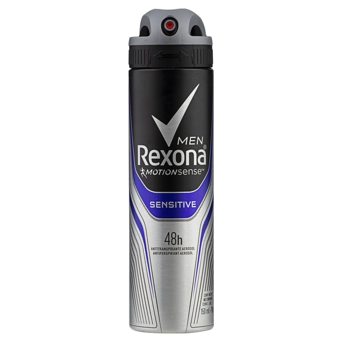 Antitranspirante Aerossol Sensitive Rexona Men Motionsense 150ml