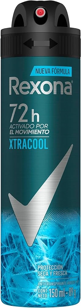 Antitranspirante Aerossol Xtracool Rexona Men 150ml Spray
