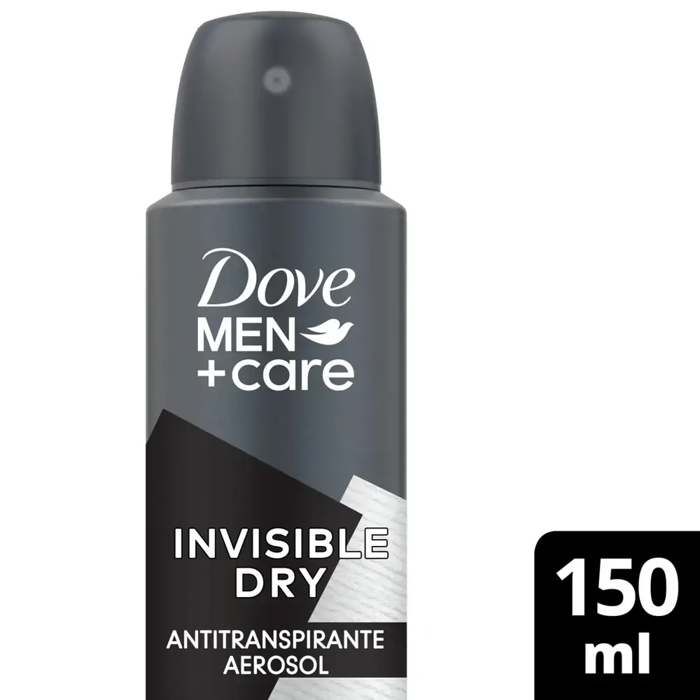 Antitranspirante Aerossol Invisible Dry Dove Men Care 150ml Spray