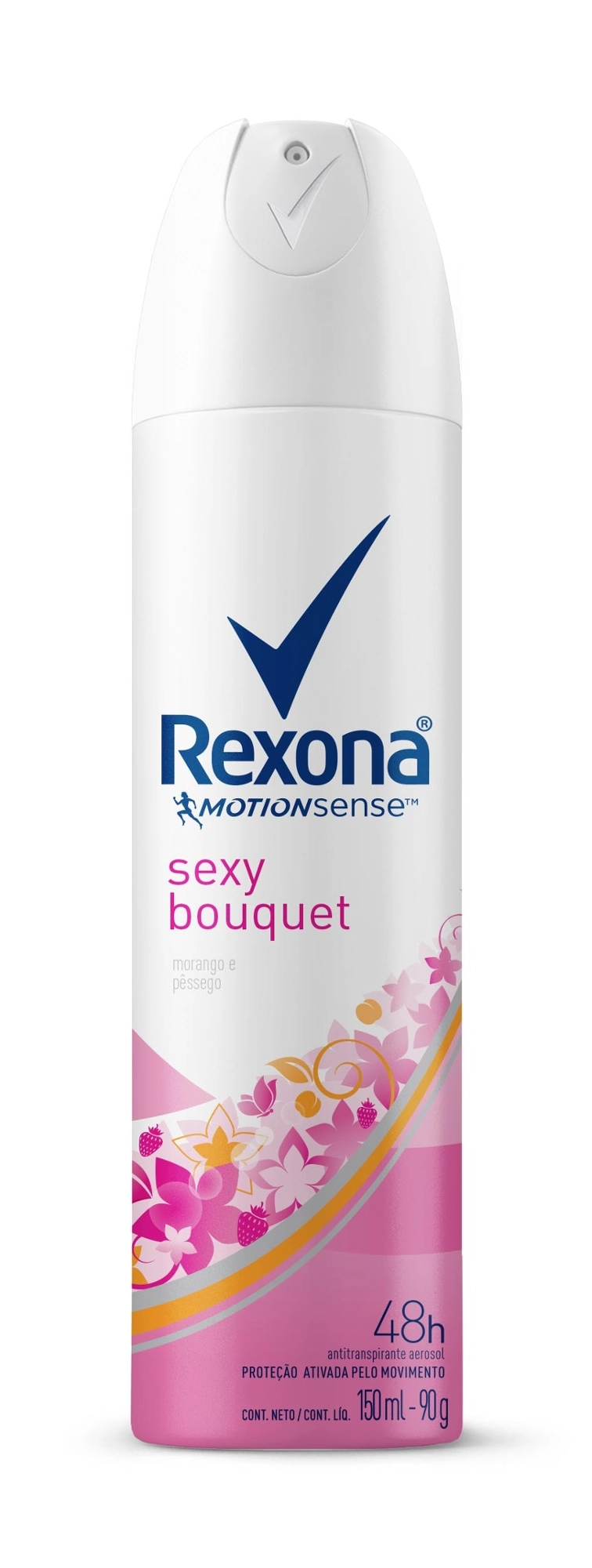 Desodorante Antitranspirante Aerosol Woman Sexy Bouquet 150ml Rexona