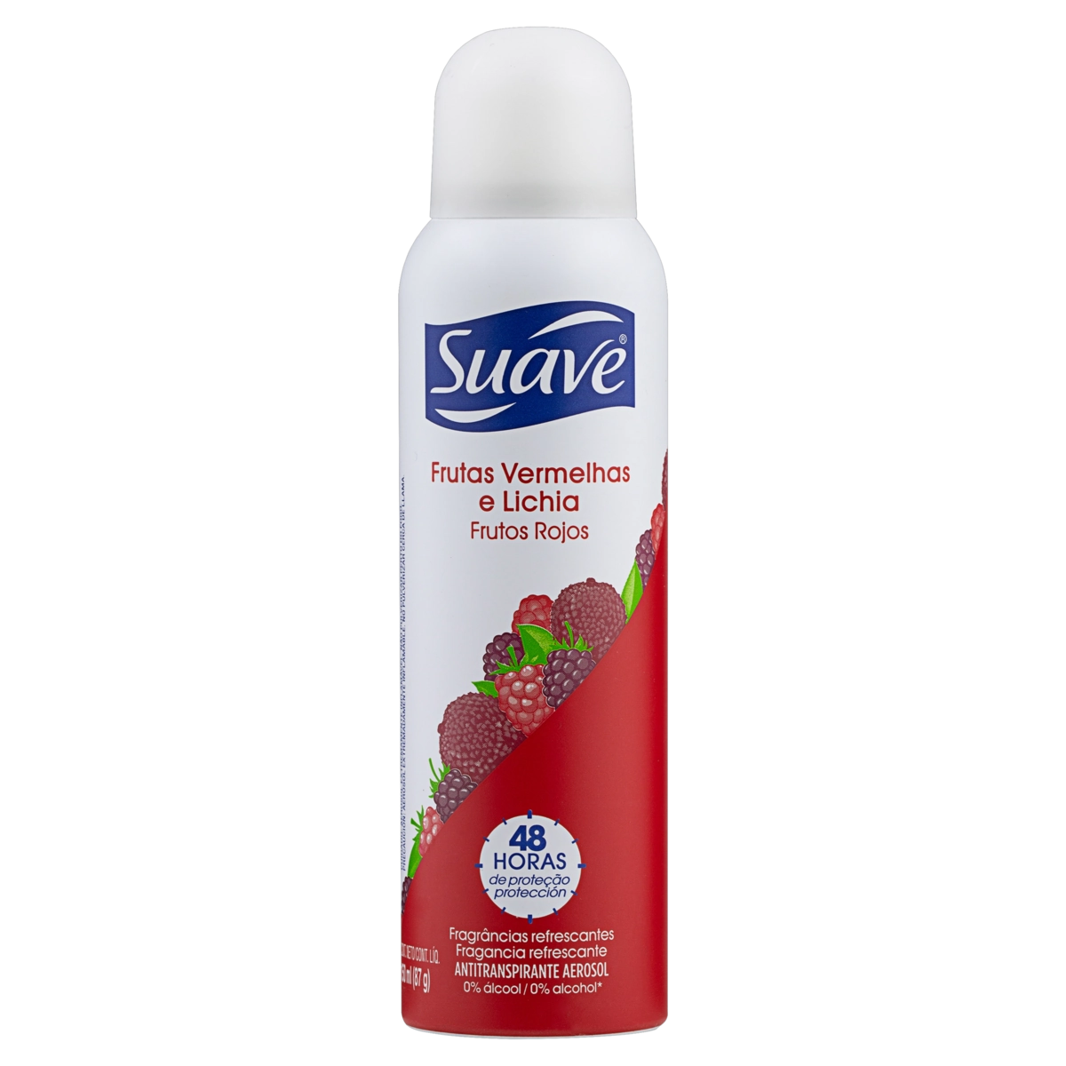 Antitranspirante Aerossol Sedução Frutas Vermelhas E Lichia Suave 150ml