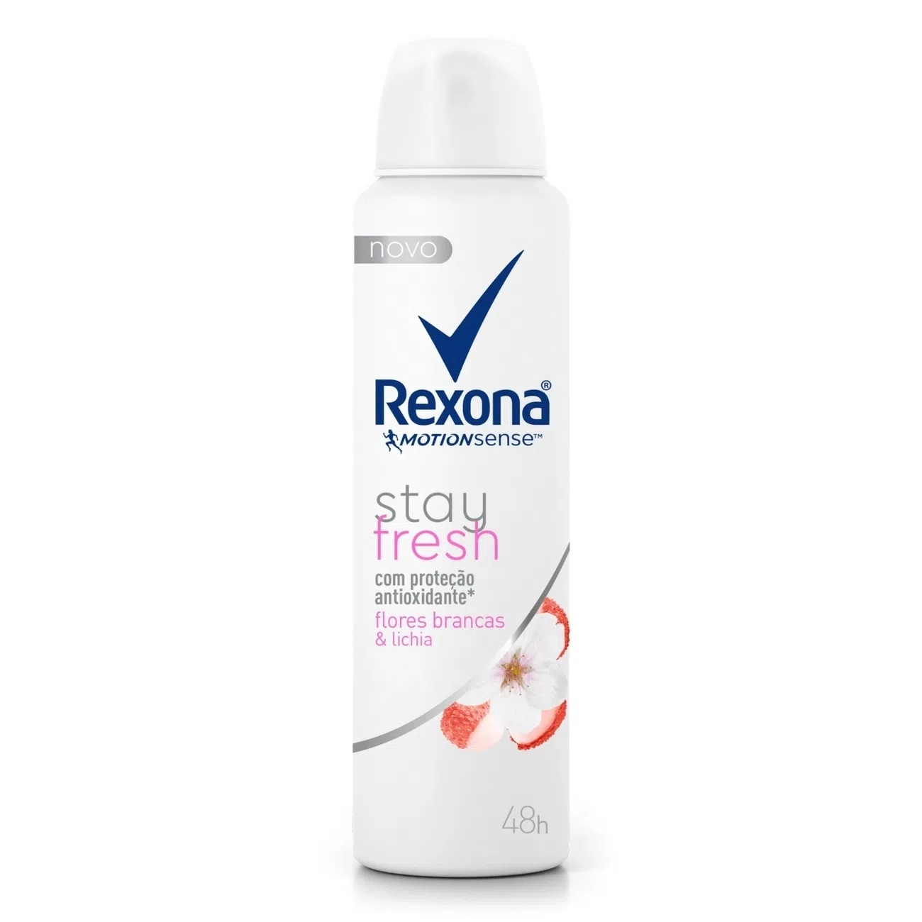 Antitranspirante Aerossol Stay Fresh Flores Brancas Lichia Rexona 150ml