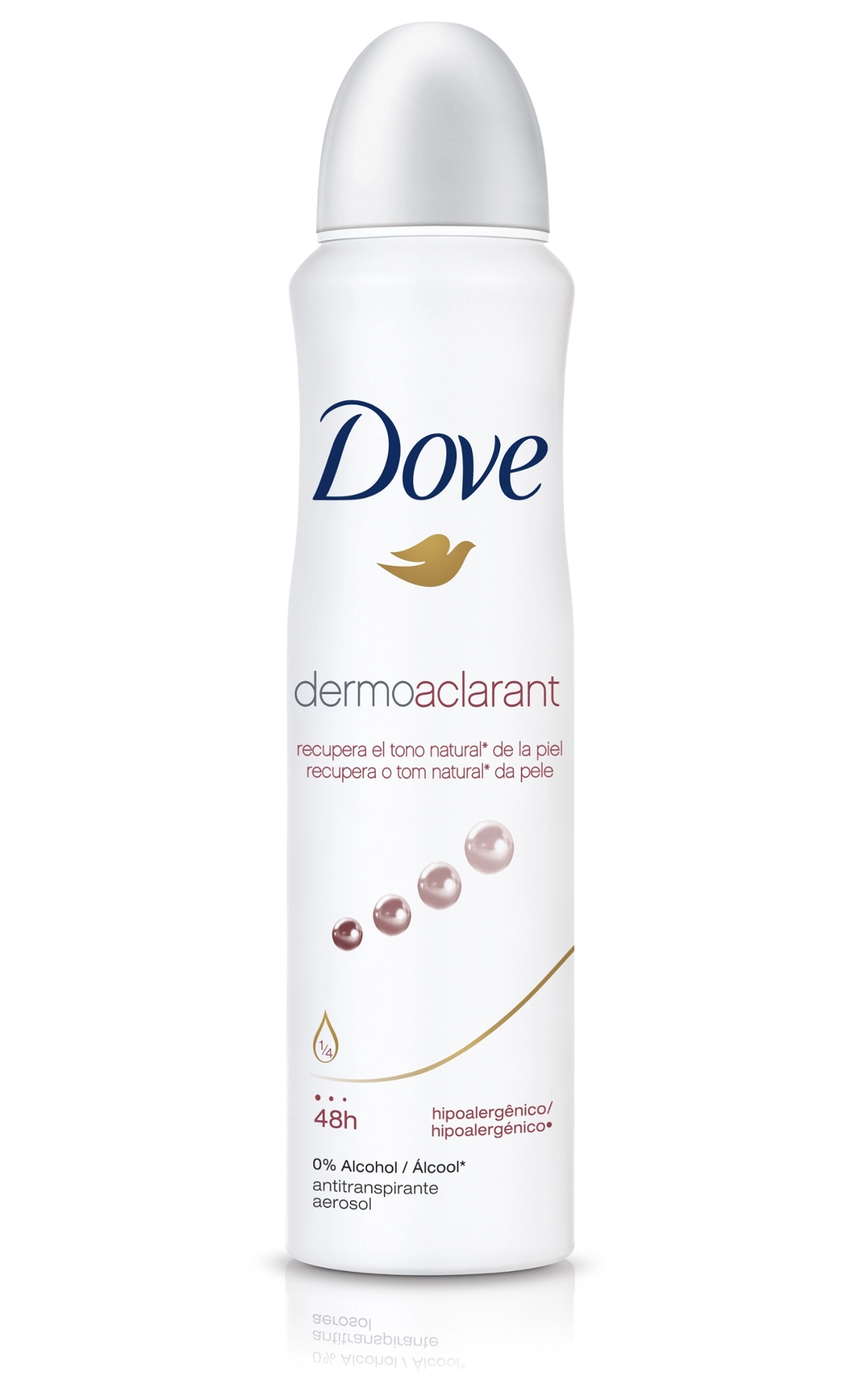 Desodorante Antitranspirante Aerosol Dove Dermo Aclarant 169ml