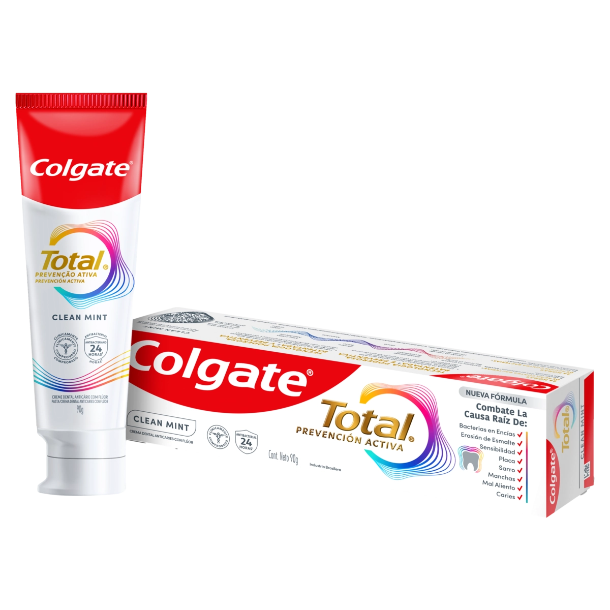 Creme Dental Total® 12 Clean Mint Colgate 90g