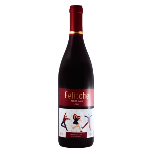 Vinho Felitche Wine Of Chile Pinot Noir 2021 750ml