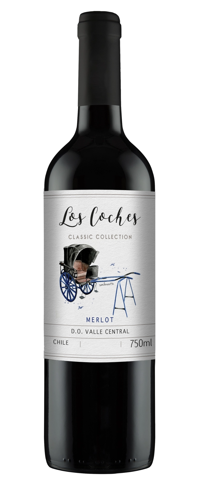 V.los Coches Merlot Tto Chi 750ml