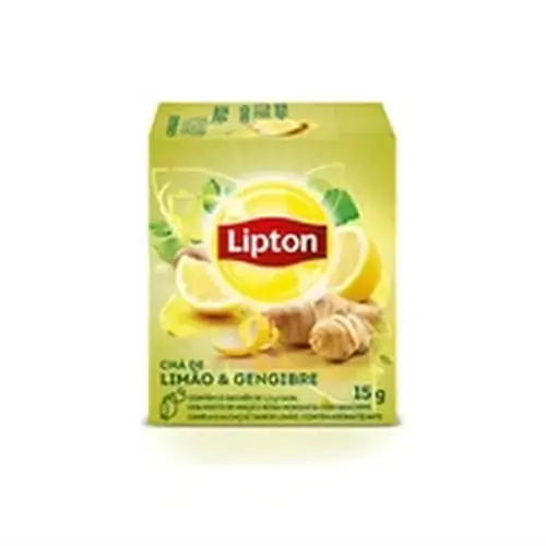 Cha Lipton 15g Limao/gengibre