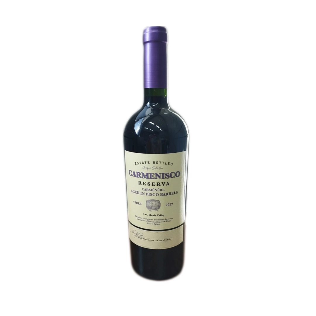 Vinho Chileno Tinto Reserva Carménère Carmenisco 750ml