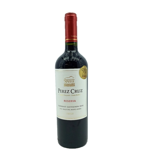 Vinho Chileno Tinto Reserva Perez Cruz Cabernet Sauvignon Valle Del Maipo Andes Garrafa 750ml