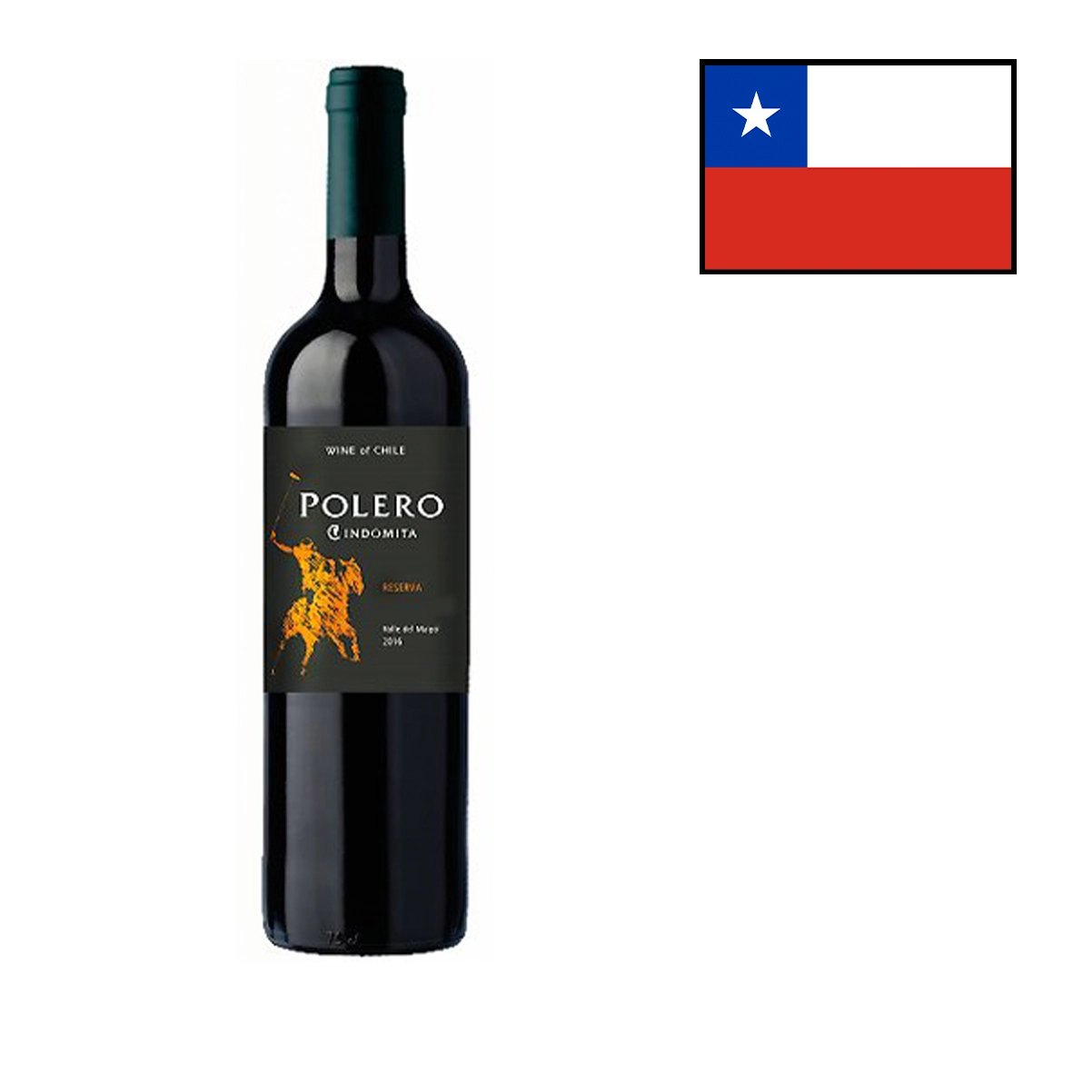 Vinho Polero Reserva 750ml Carmenere