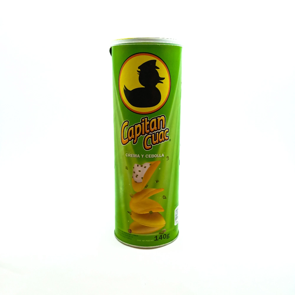 Batata Capitan Cuac Creme De Cebola 140g Cx 20 Un