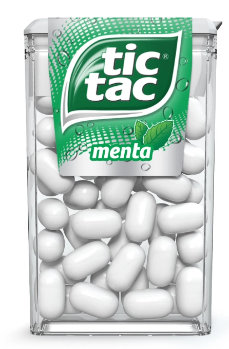Bala Tic Tac Menta Display C/14 Unidade