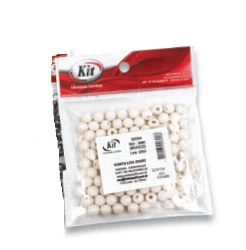Conta Lisa 25g 8mm Branca Ref.556994 Parco