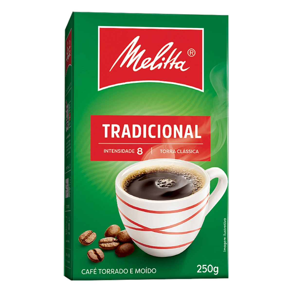 Café Torrado E Moído Tradicional Melitta Caixa 250g