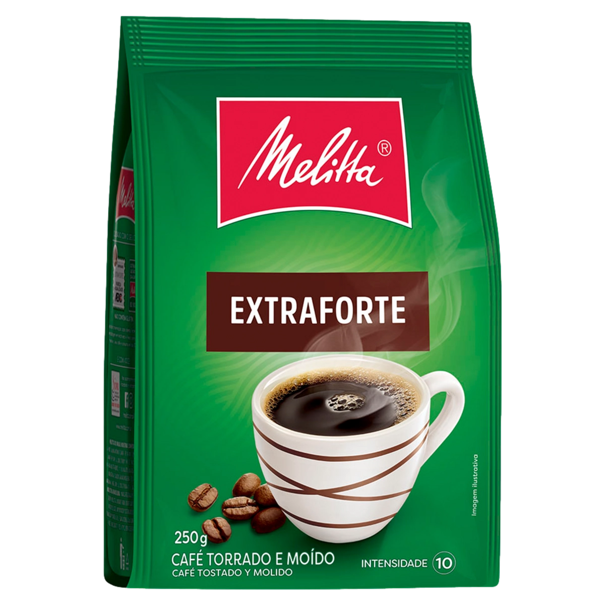 Café Torrado E Moído Extraforte Melitta Pacote 250g