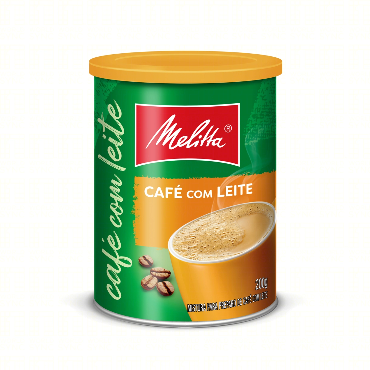 Café Com Leite Solúvel Melitta Lata 200g