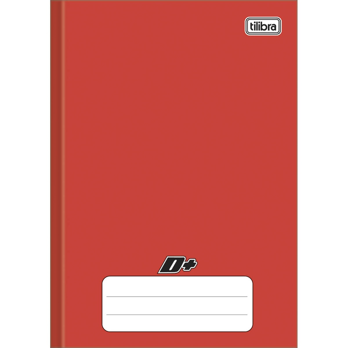 Caderno Brochura 96 Folhas Vermelho 207g Tilibra