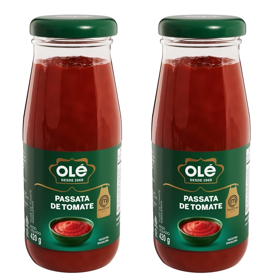 Passata De Tomate Ole 420g Master Chef