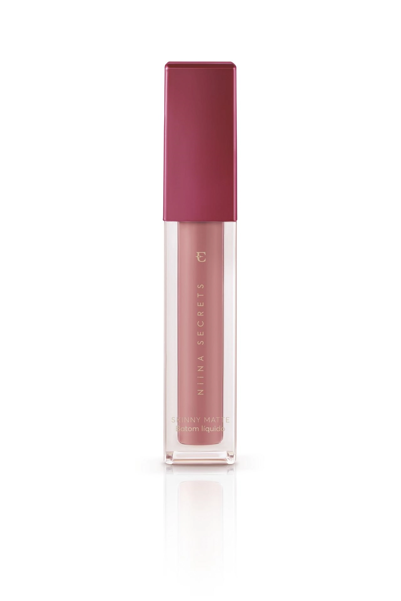 Batom Liquido Niina Secrets Skinny Matte Rose Gardenia 5ml