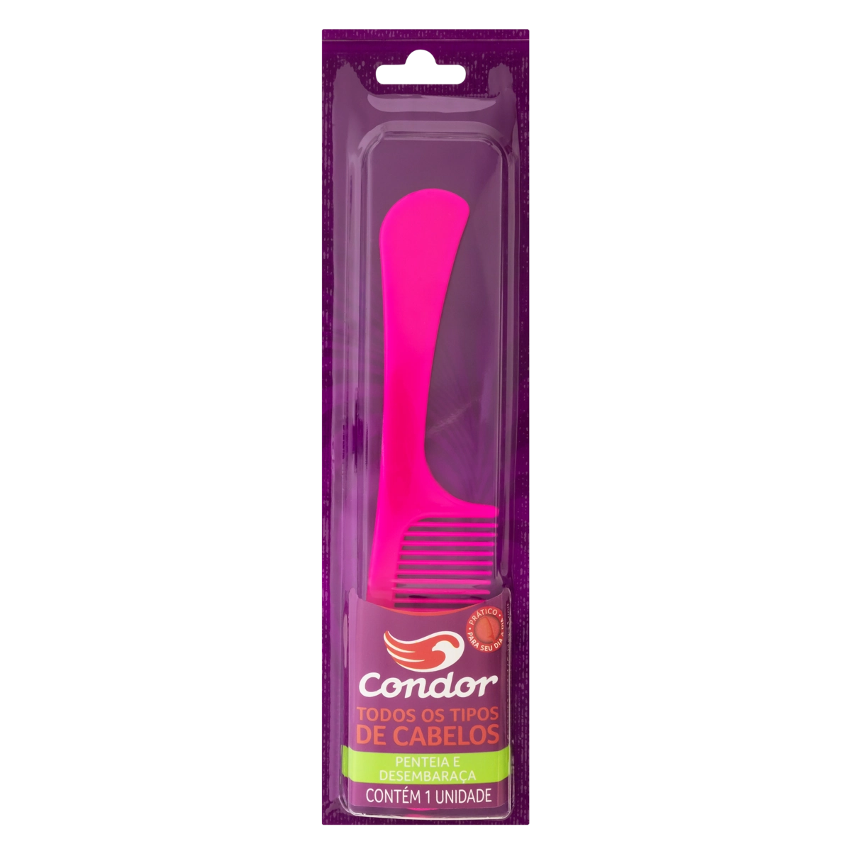 Pente Para Cabelo De Todos Os Tipos Joy Condor Ref. Sm K 8 1/2