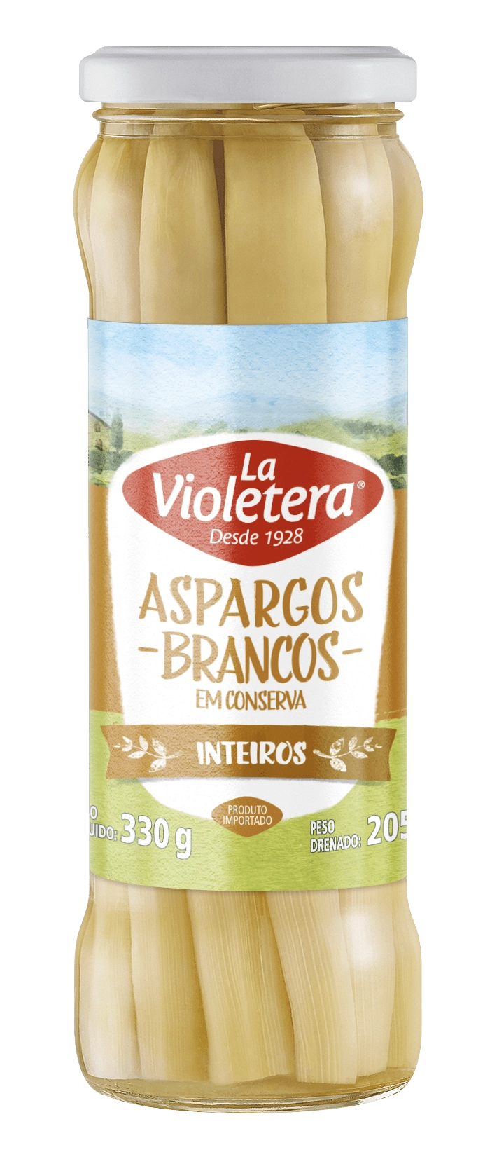 Aspargo Branco La Violetera Inteiro