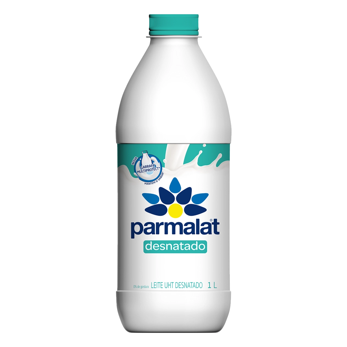 Leite Uht Desnatado Parmalat Garrafa 1l