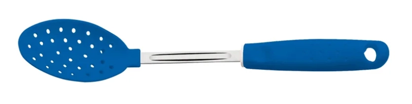Colher Perfurada Utilita Nylon Azul 25660110 Tramontina