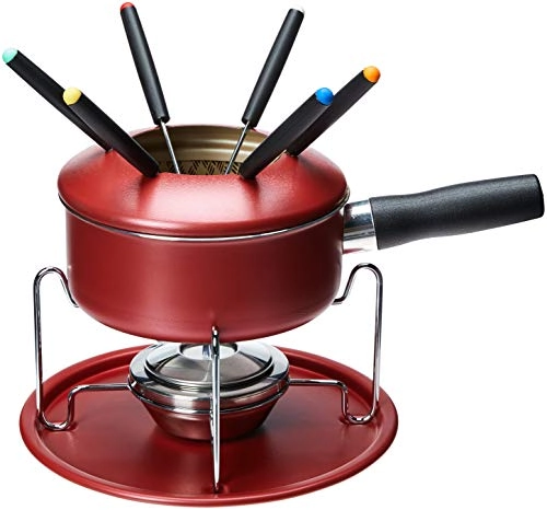 Aparelho Para Fondue Tramontina Antiaderente Para 6 Pessoas Preto