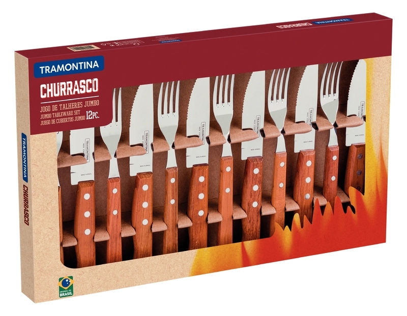 Cj P Churrasco Tramon Jumbo 12pv