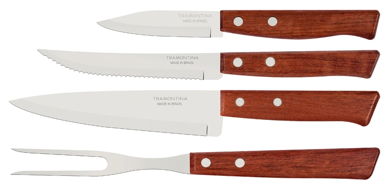 Jogo Tramontina Facas Inox 4pcs Naturale Un