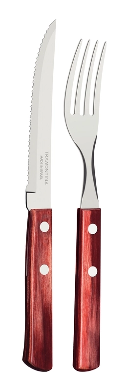 Kit Tramontina Polywood Talher Inox